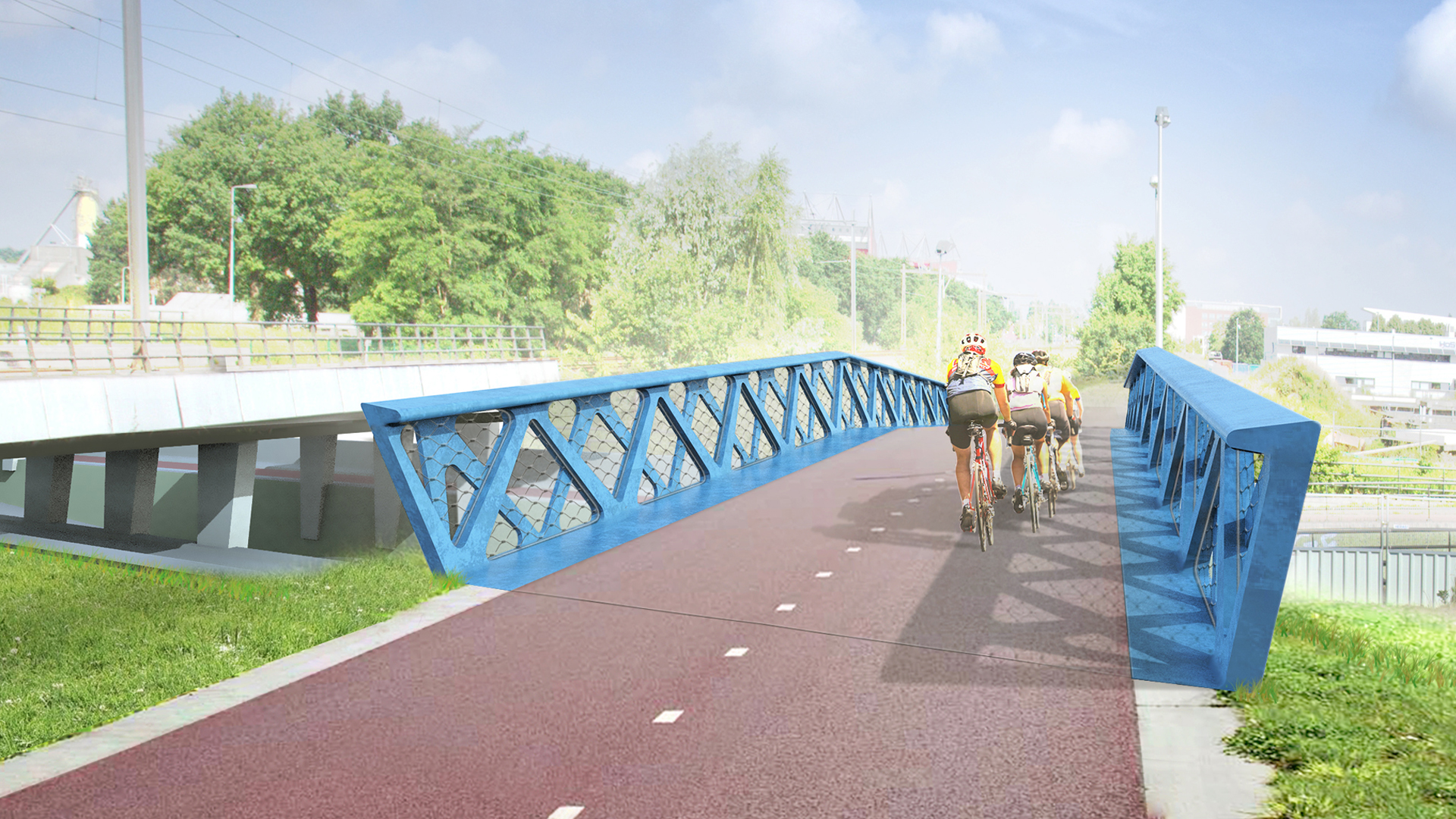 Tender Fietsbrug Kennispark Ipv Delft Creatieve Ingenieurs