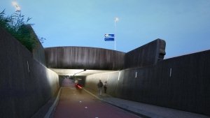 licht op wanden en plafond