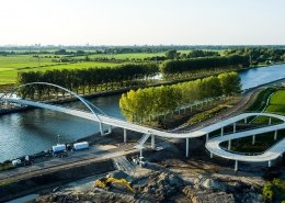 Luchtfoto-fietsbrug-Nigtevecht-overzicht