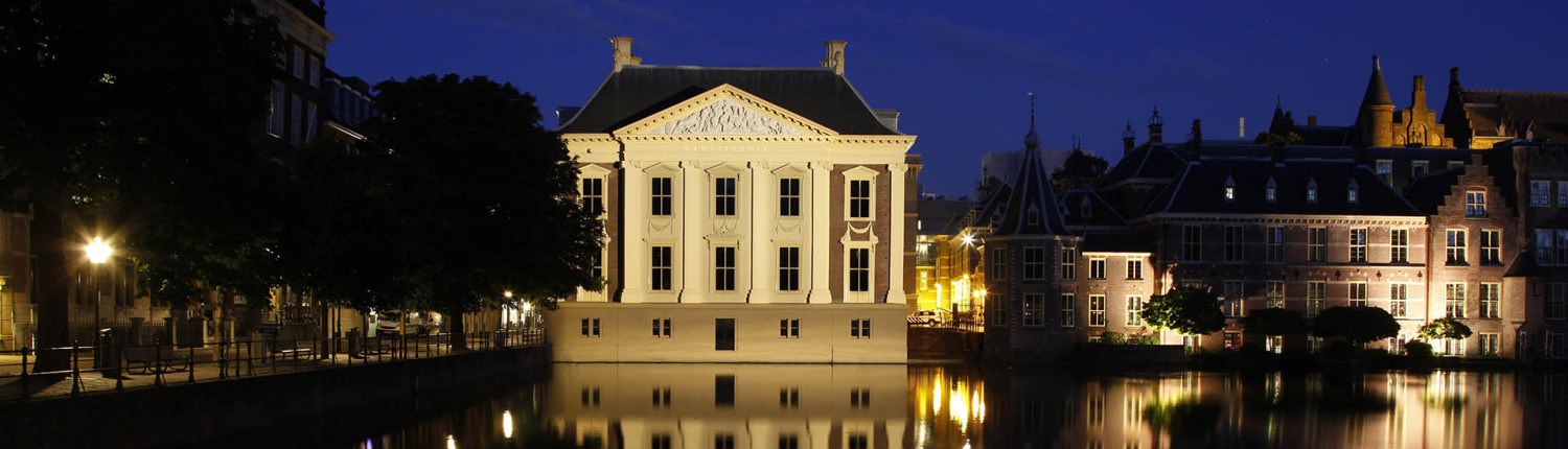 lichtontwerp Mauritshuis kolommen springen er visueel uit lichtdesign