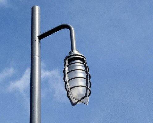 Almere Haven straatmeubilair verllichtingarmatuur traditionele stormlamp