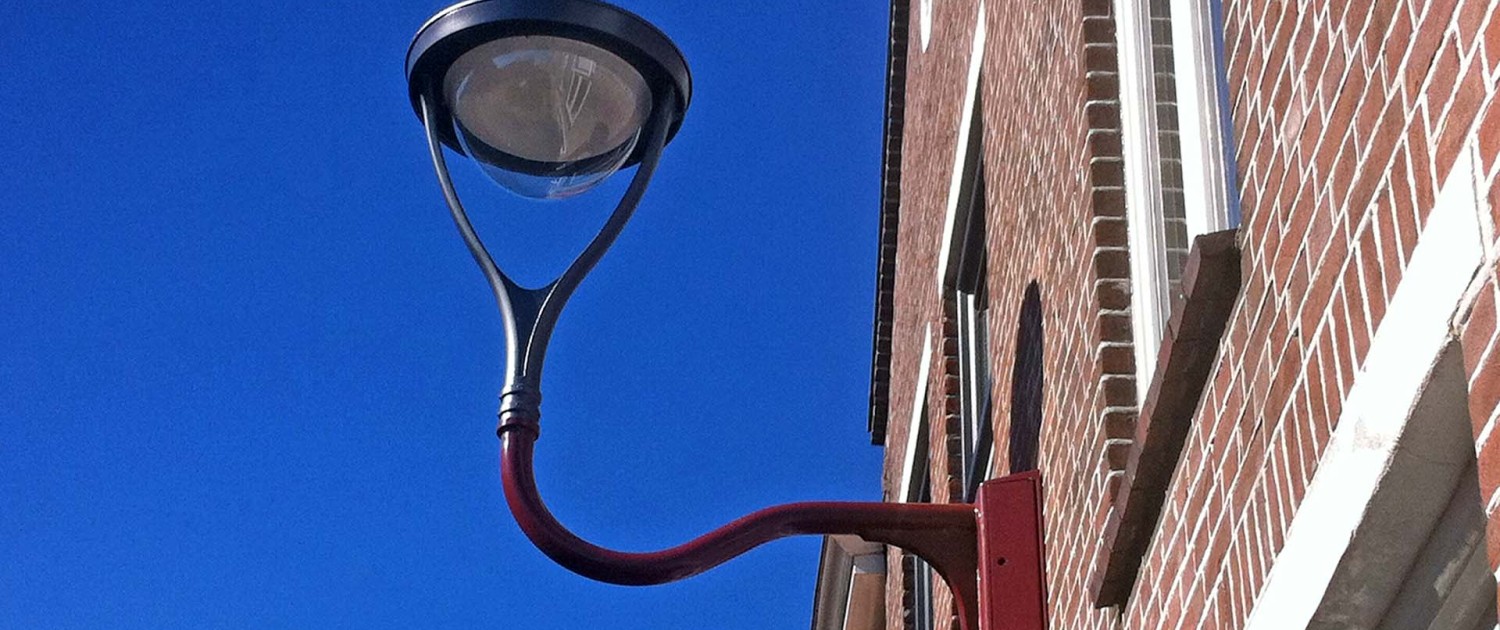 wandarmatuur Ymago, verlichtingsontwerp Alkmaar spoorbuurt straatverlichting