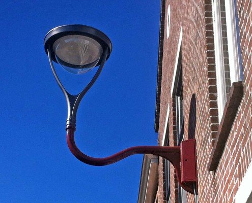 wandarmatuur Ymago, verlichtingsontwerp Alkmaar spoorbuurt straatverlichting