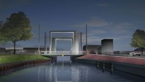 stadsbrug brugverlichting toegangsbrug engineering