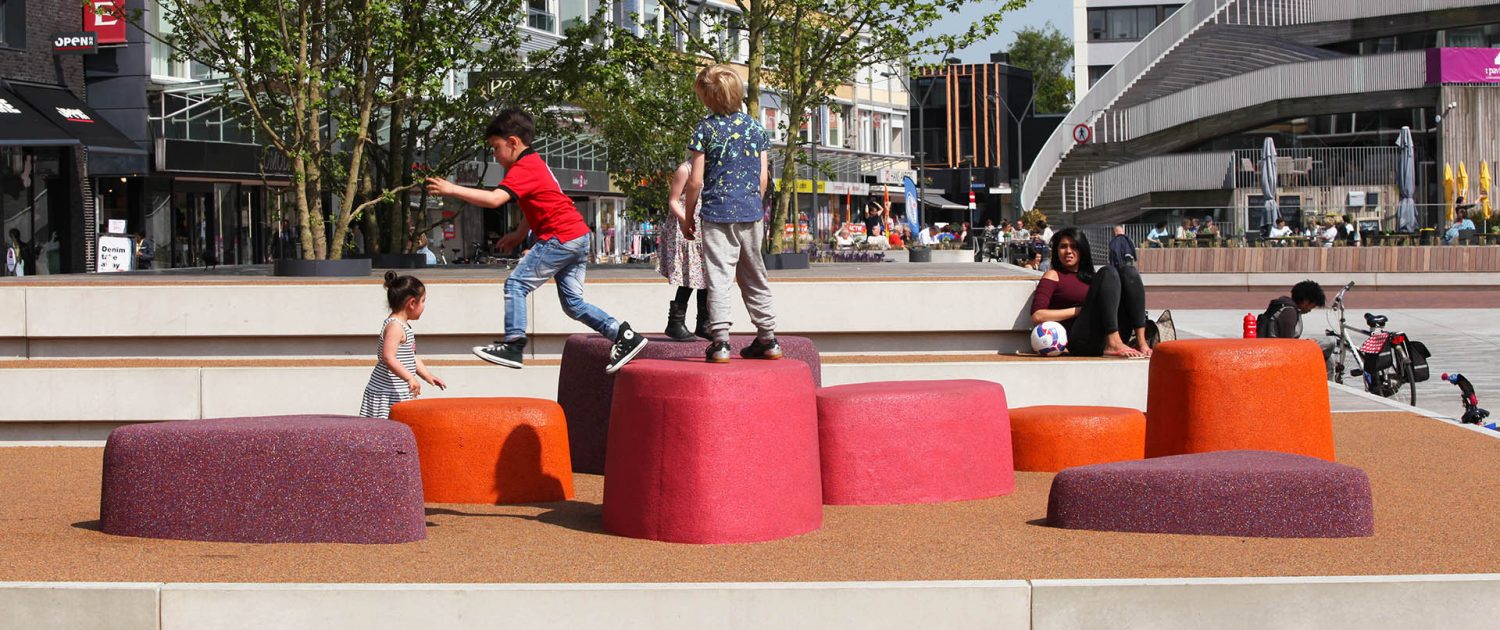 stepping stones speelelementen Roosendaal