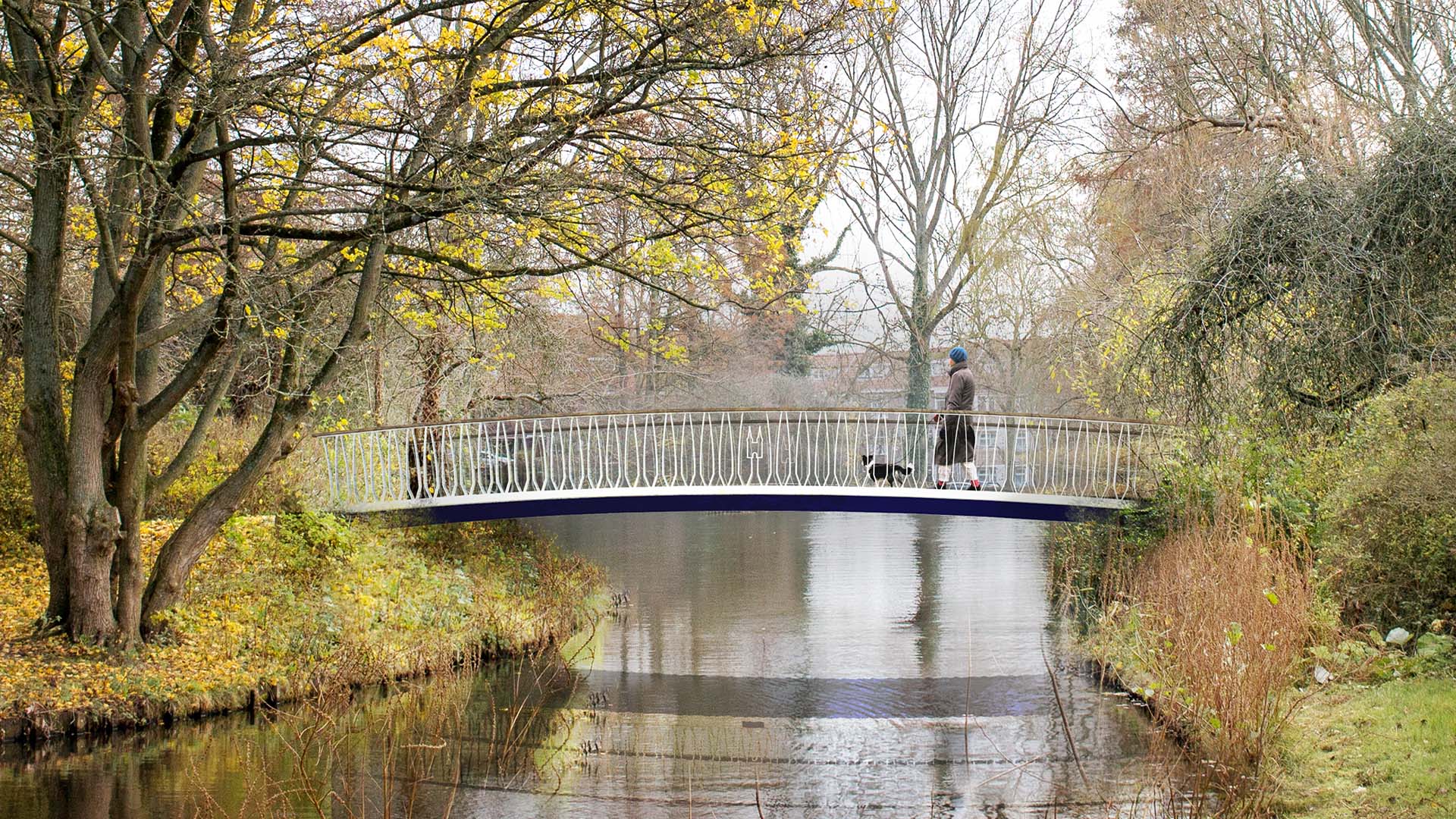 standaardbrug ontwerp, voetgangersbrug ontwerp door ipv Delft