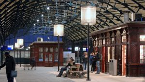 Lampenkap-Leeuwarden-Centraal station-ipvDelft