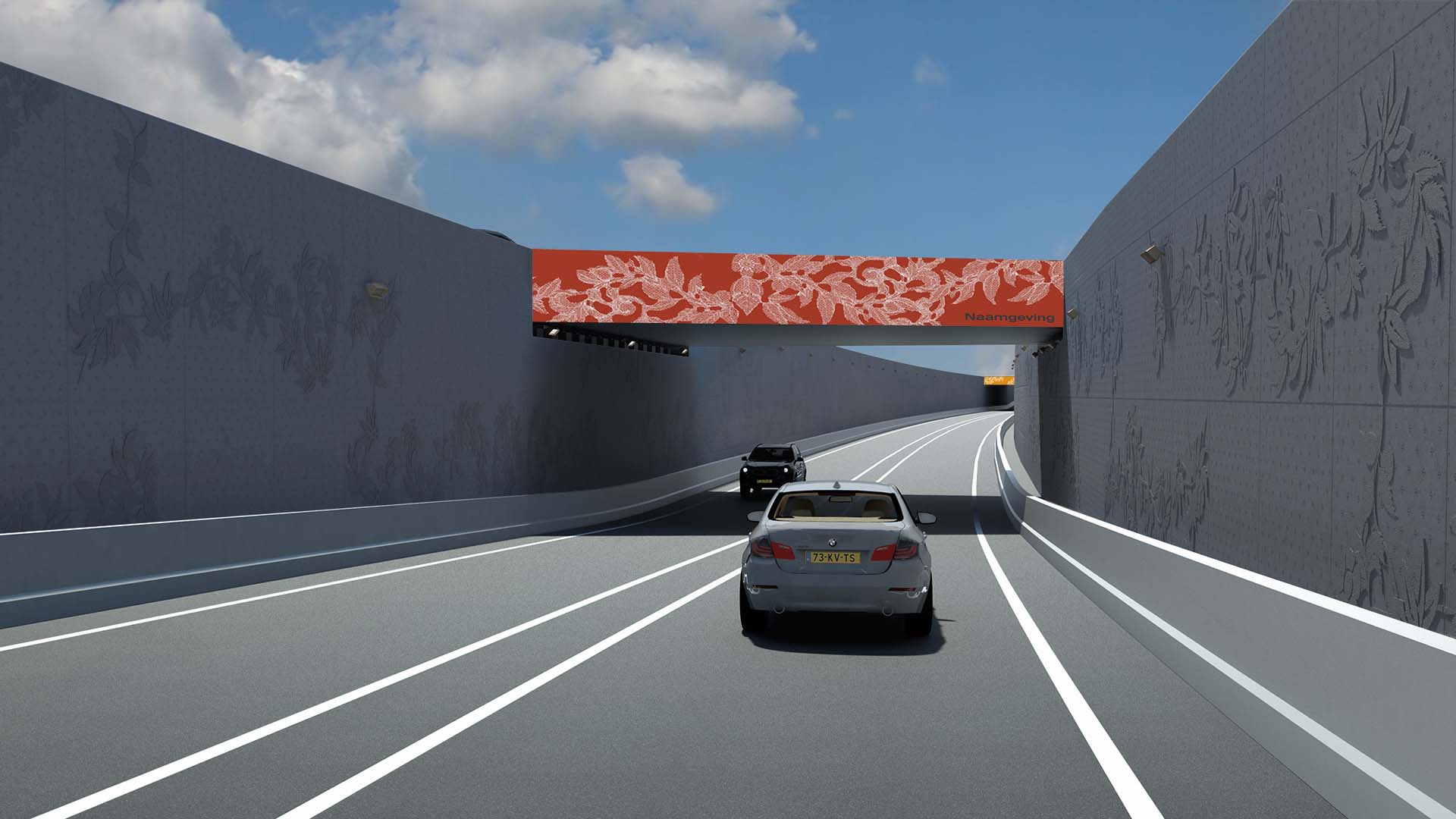tunnelbak relief Beeldkwaliteitsplan verdiepte N280 Roermond ontwerp ipv Delft