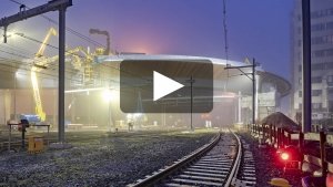 video spectaculaire busbrug Zwolle ontwerp ipv Delft