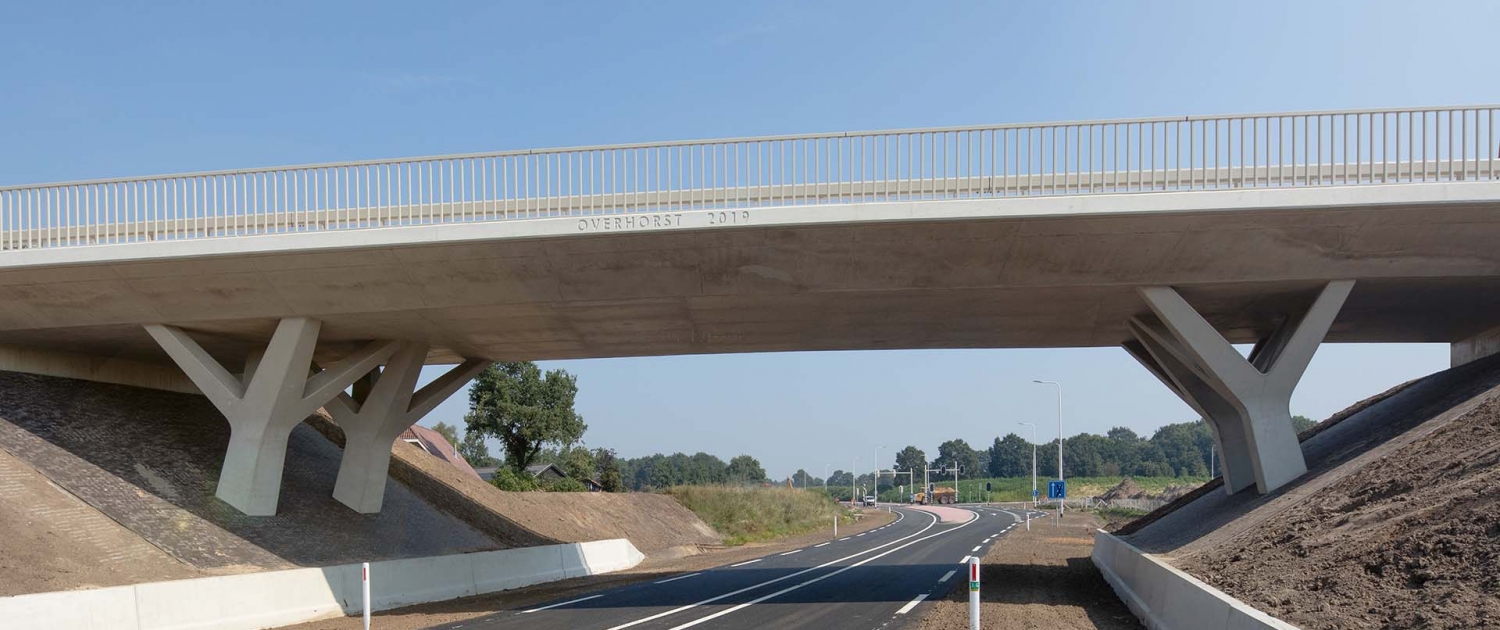 betonnen boomachtige steunpunten viaduct-N303-Voorthuizen-ipvDelft
